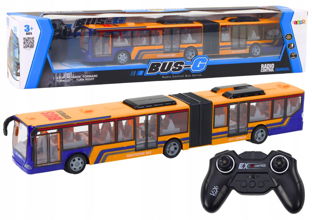 City Bus Articulated Remote Controlled RC Po