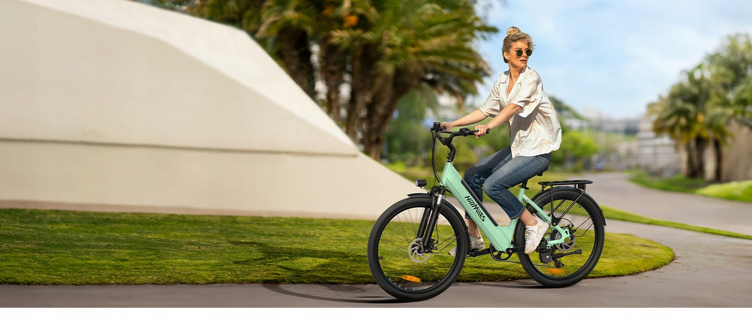 City Electric Bike HillMiles HillMiles MileCity 13Ah 100km 26" blue Maximum rated power electric bike (under 250W)