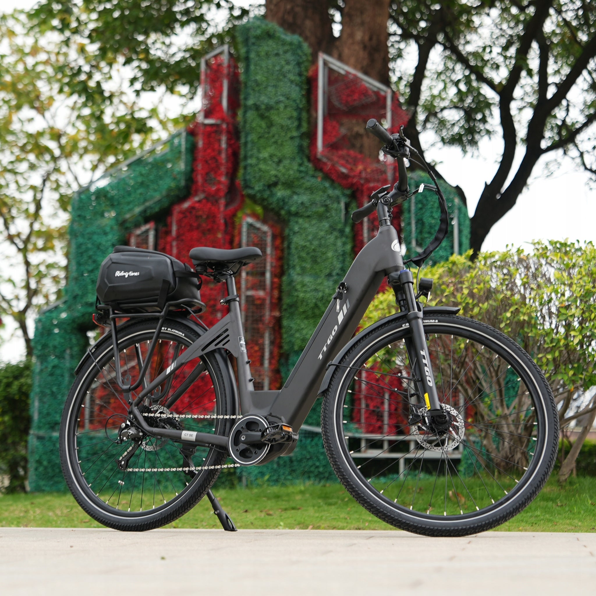 City Electric Bike TTGO C7 SE 250W 36V 18Ah 130HP Mid-Mount Motor Foldability partially assembled, calibrated