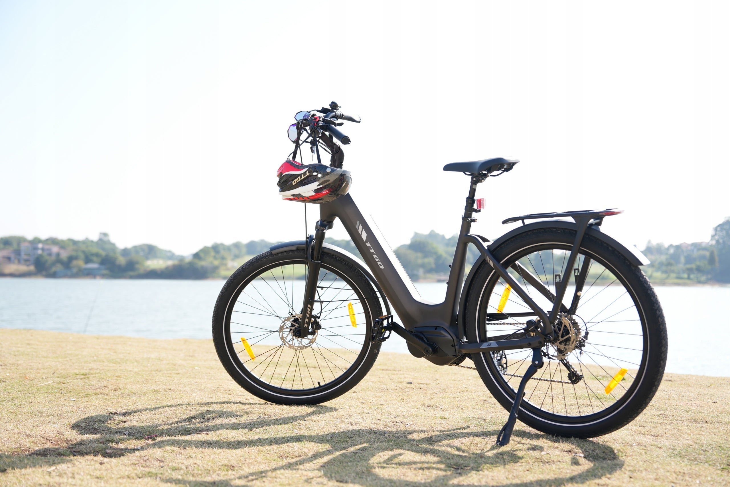 City Electric Bike TTGO Z5 250W 18Ah 130HP Mid-Mount Motor 27.5" Brand TTGO