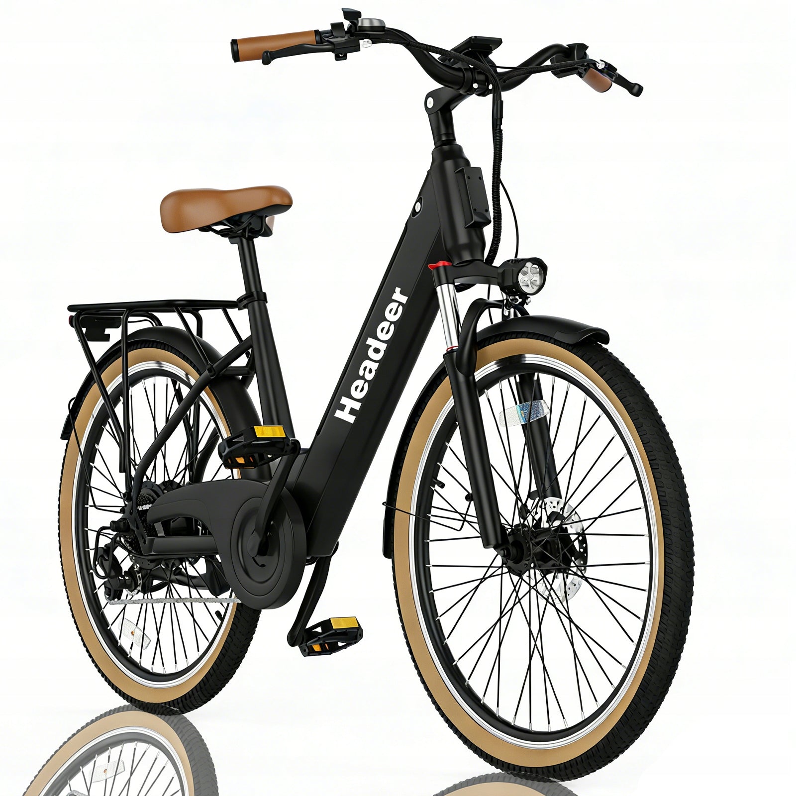 City Electric Bikes HEADEER 250W 48V 11.6AH 26*1.95 LCD E-BIKE PL Packaging status original