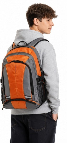 City Hiking School Backpack with Reflective Elements Ergonomic