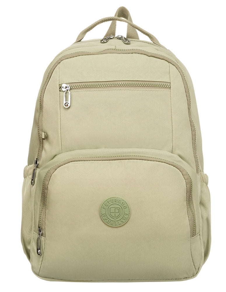 City Laptop Backpack Women's Youth School Backpack with Pockets PETERSON Brand Peterson