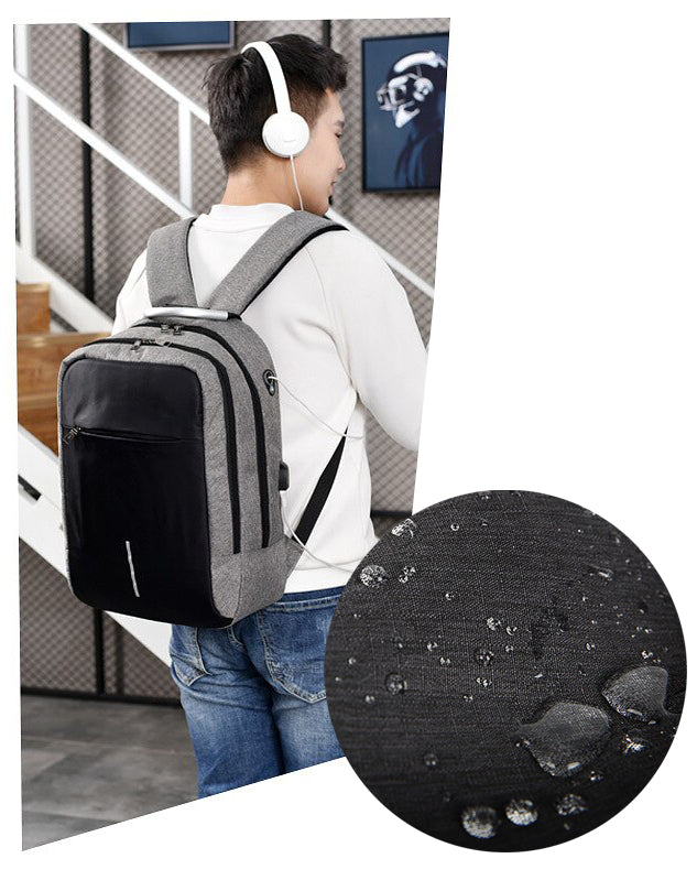 City School Backpack For Laptop Luggage Handheld Airplane Lockable With Cipher Packaging status original