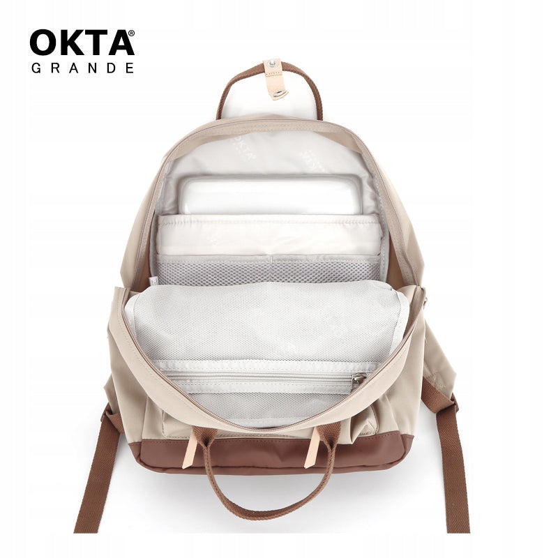City backpack HIMAWARI for laptop ideal for school to work A4 Brand Himawari