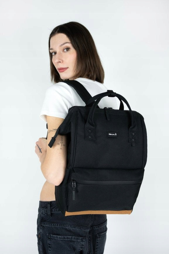 City backpack Himawari Cabin M - multifunctional organizer Black Manufacturer code tr23086-4