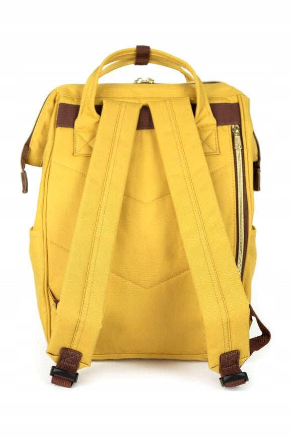 City backpack Himawari Classic - for school fashionable Mustard Manufacturer code tr19293v1-5