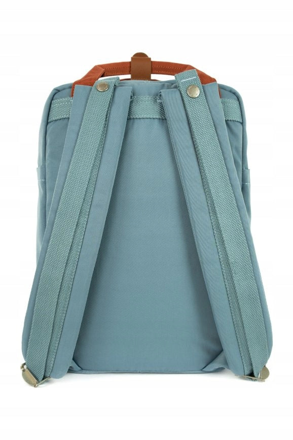 City backpack Himawari Double Autumn S - roomy light Light blue Brand Himawari