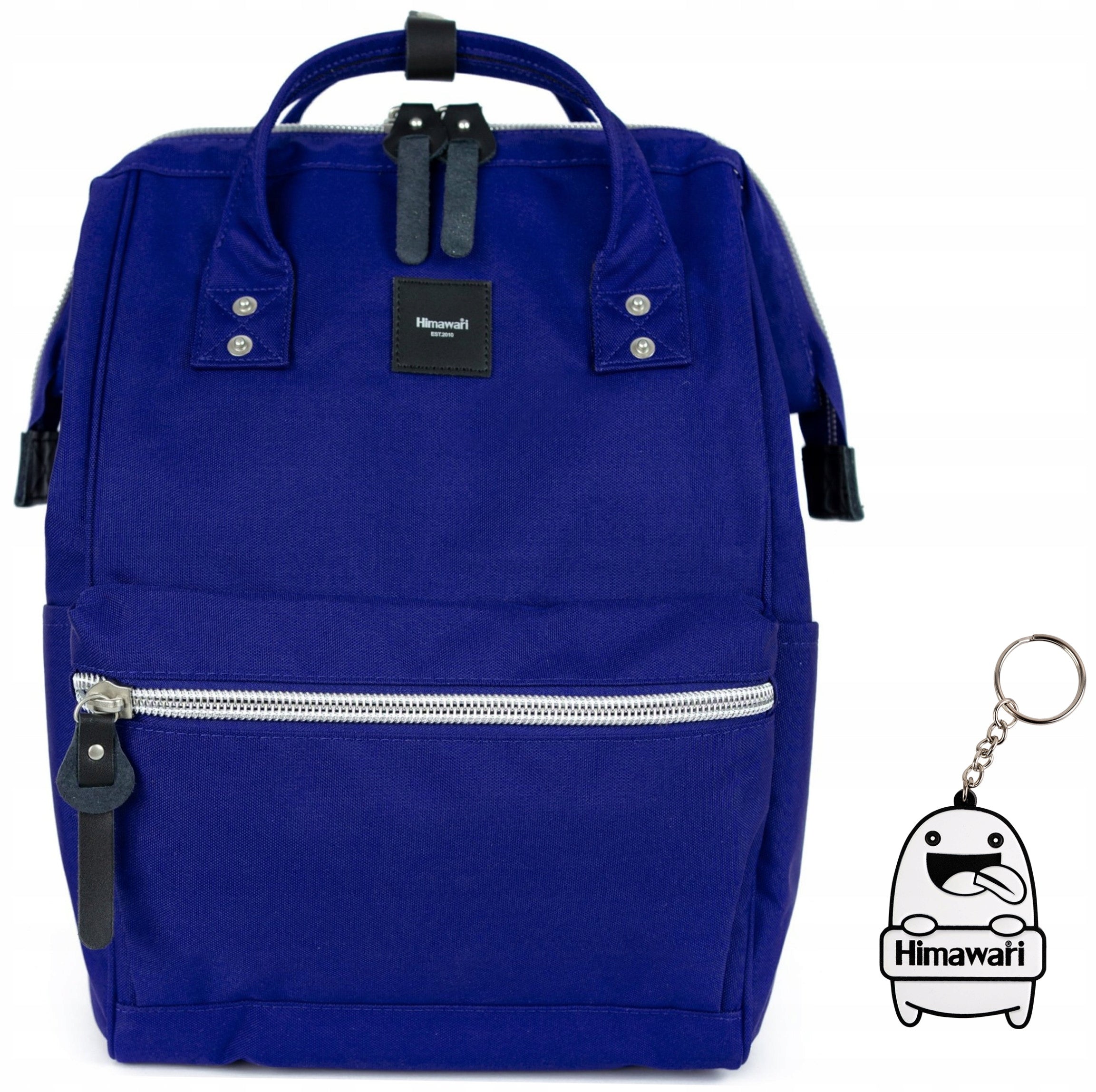 City backpack Himawari Pale M - roomy multifunctional USB Sapphire