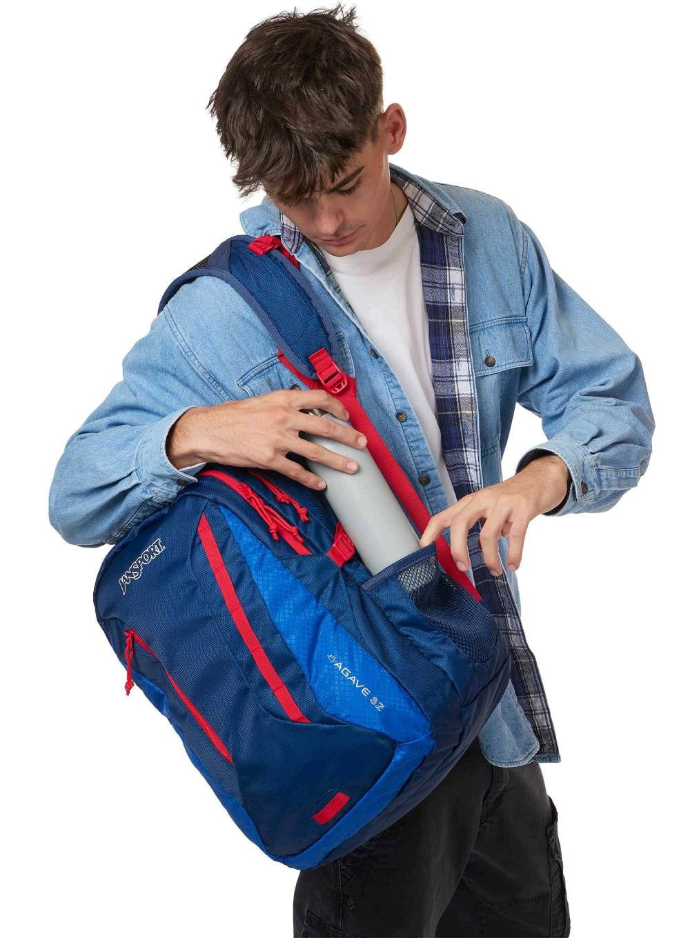 City backpack JanSport Agave - navy Gender unisex