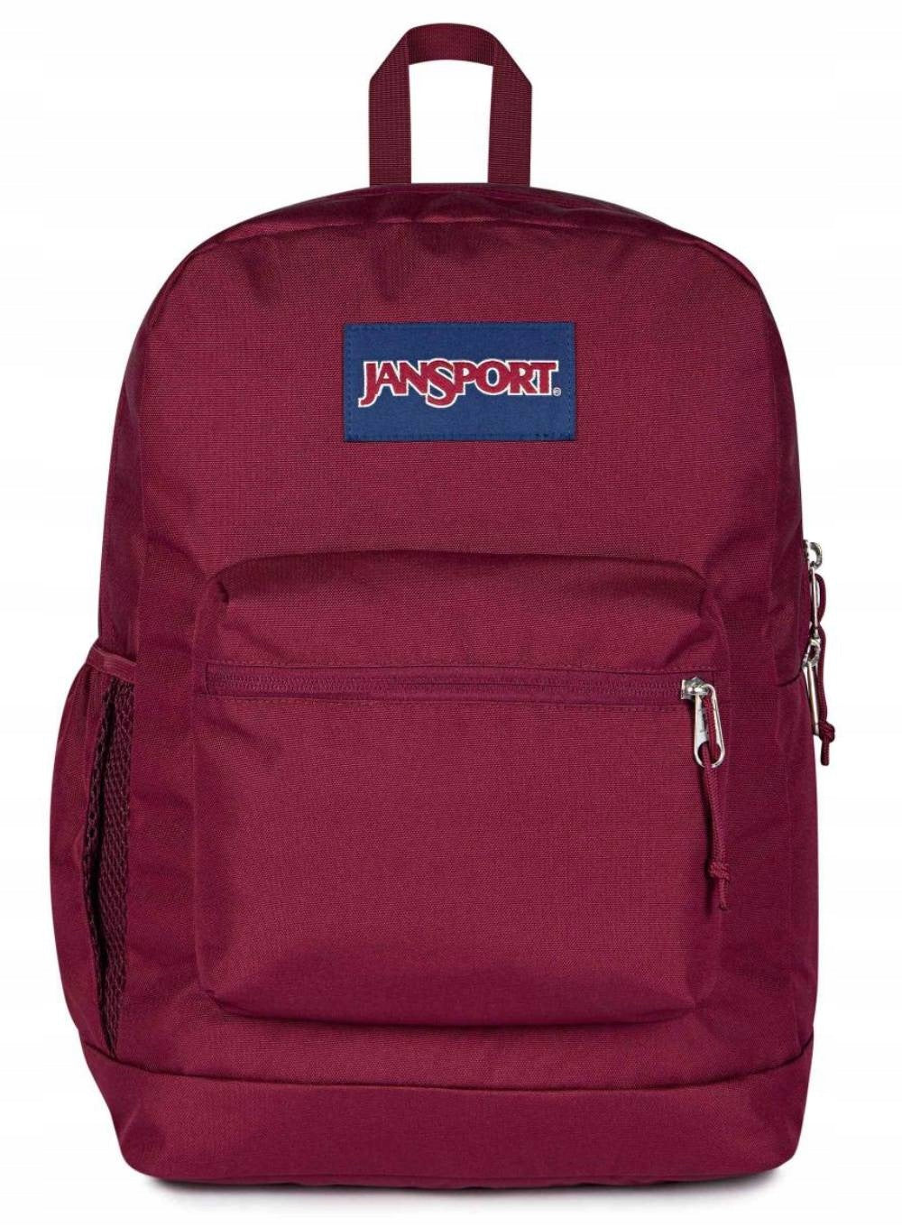 City backpack JanSport Cross Town Plus - cherry lacquer Brand JanSport