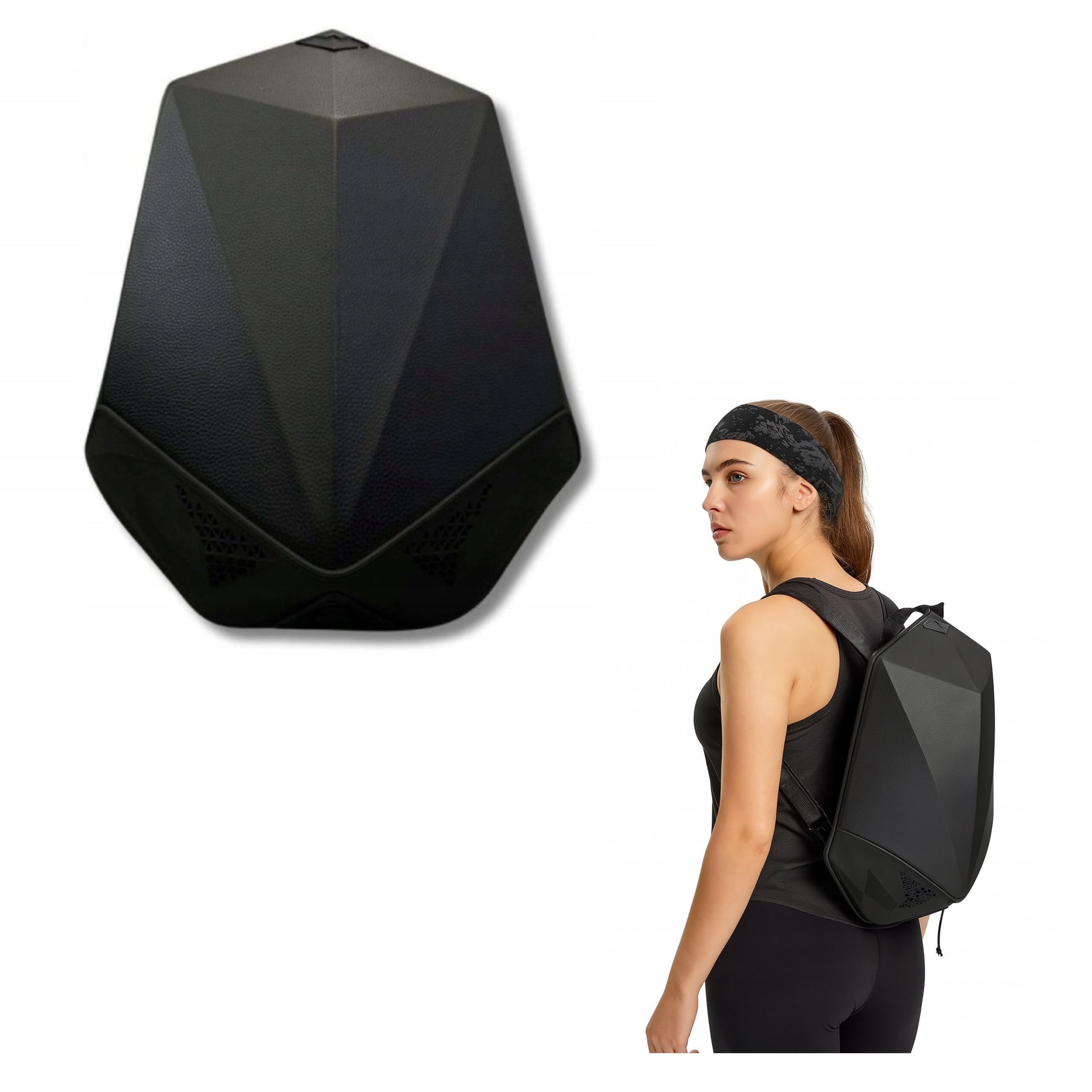 City backpack T-MBAG-02 with Bluetooth speakers and powerbank 5000mAh Packaging status original
