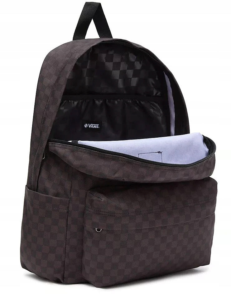 City backpack Vans Old Skool Check Backpack brown 22 L Brand Vans