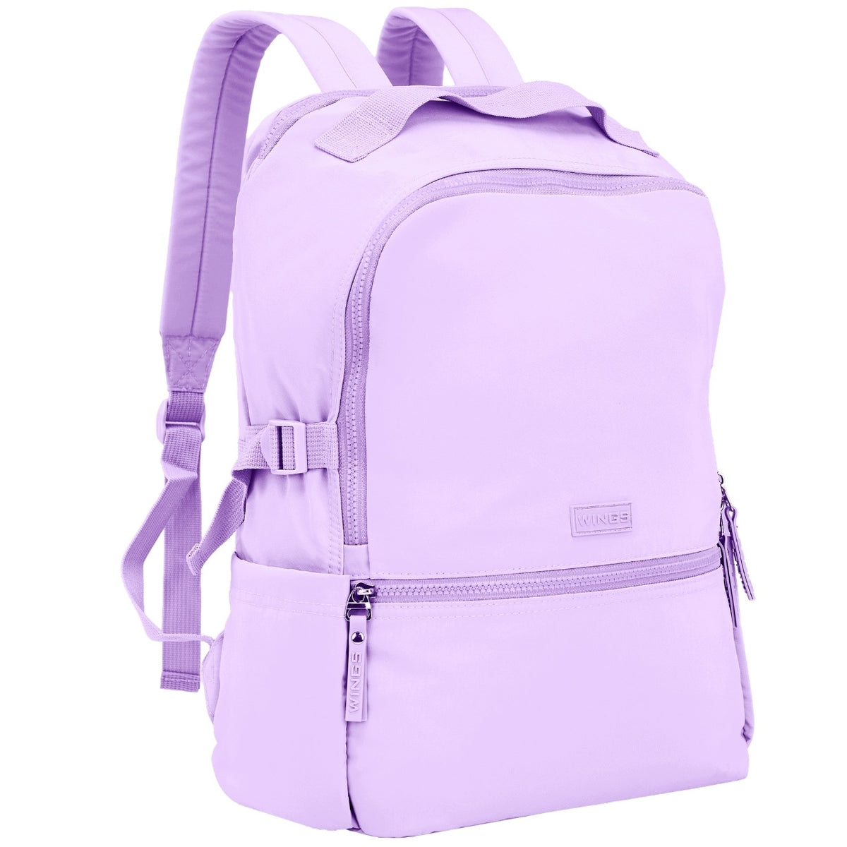 City backpack WINGS SOLENNE 22L for laptop 17 inches with water bottle pockets Brand Wings