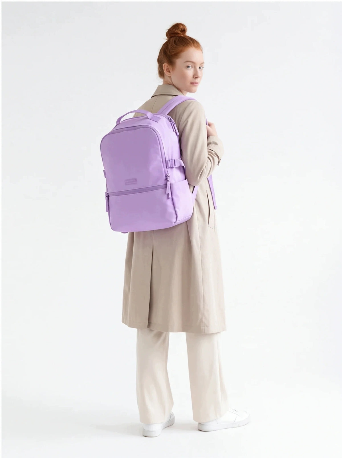 City backpack WINGS SOLENNE 22L for laptop 17 inches with water bottle pockets Packaging status original