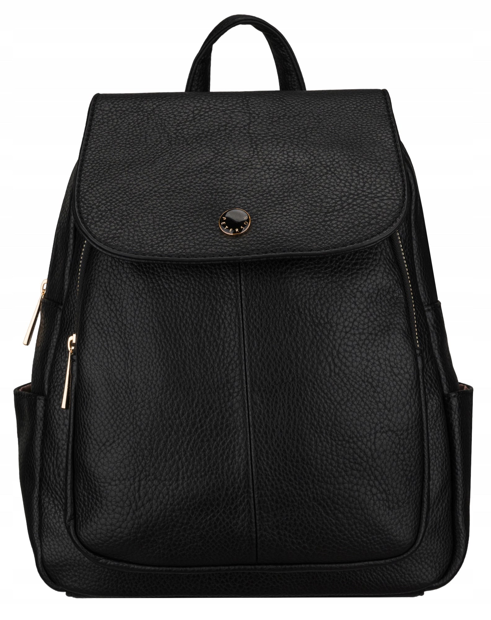 City backpack elegant eco leather Peterson fashionable eco leather Brand Peterson