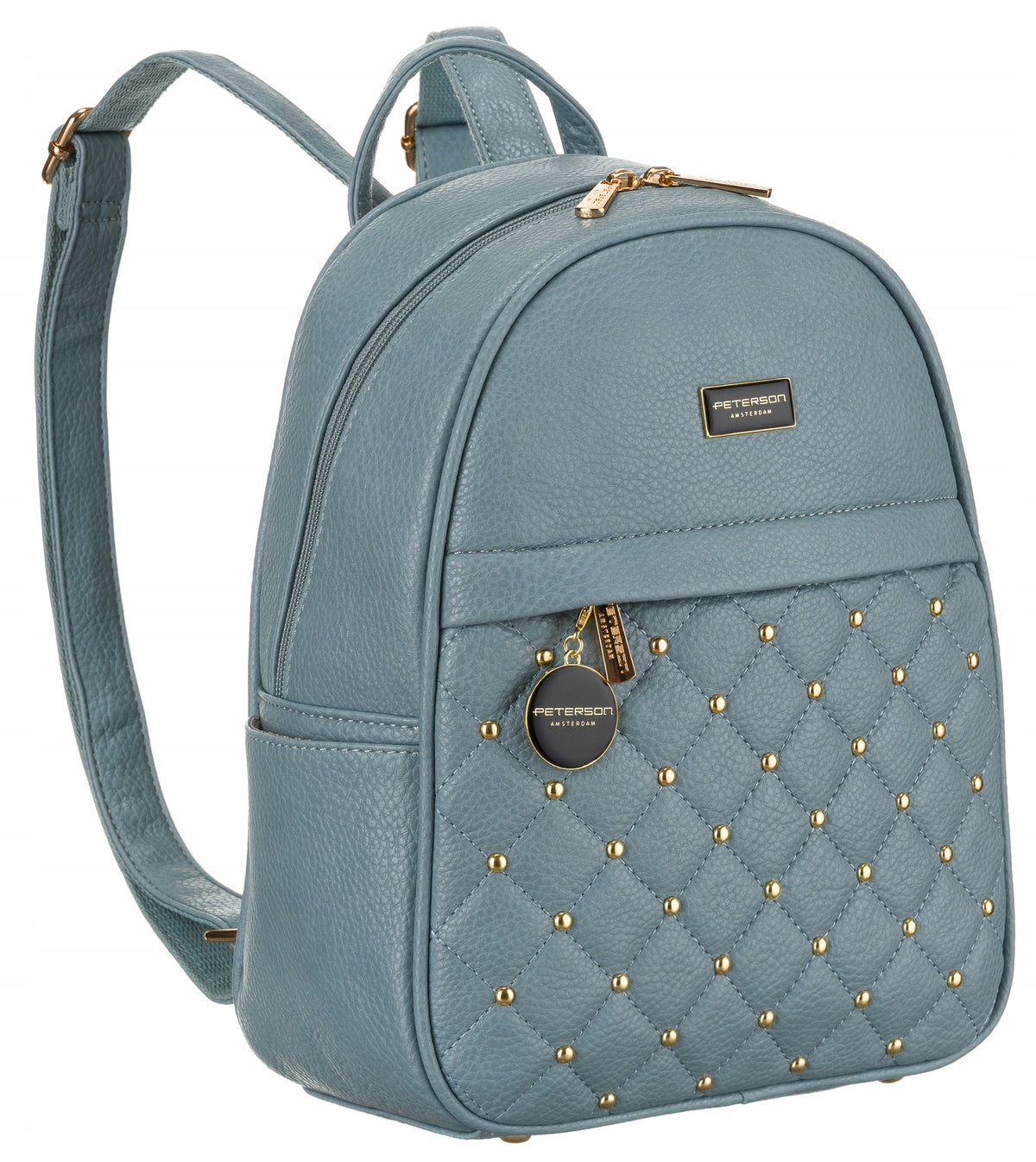 City backpack women's backpack Peterson in eco-friendly leather fashionable