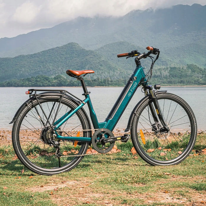 City electric bike FIIDO C11 PRO Emerald Blue AUTHORIZED Shop Frame size 17.5"