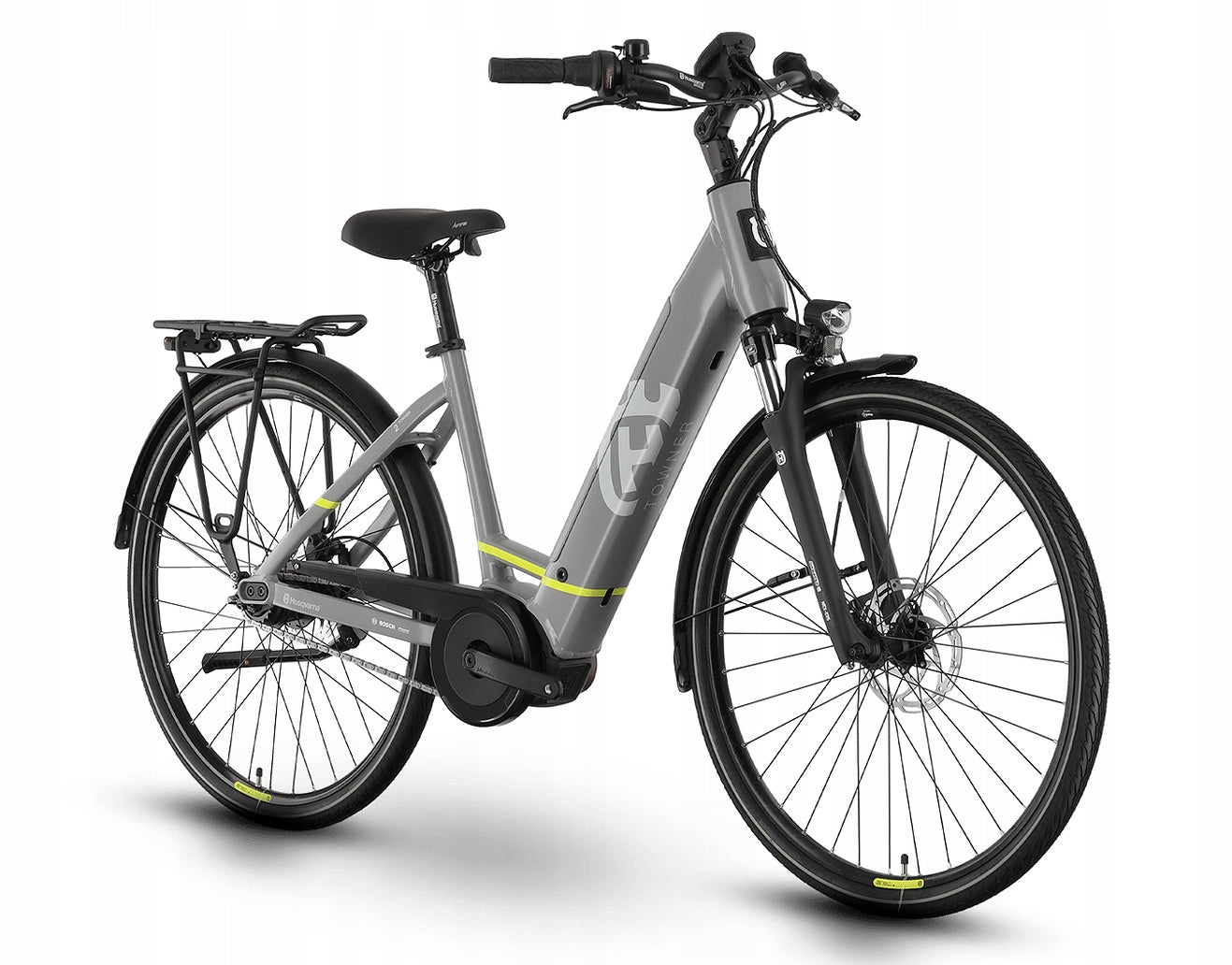 City electric bike Husqvarna Towner 2 Nexus CB Bosch 46cm 28'' 250W Foldability partially assembled, calibrated