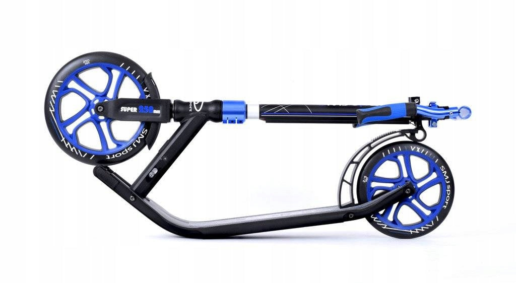 City folding scooter SMJ sport NL-900-250/215 large wheels 25 cm ABEC-9 Brand SMJ Sport