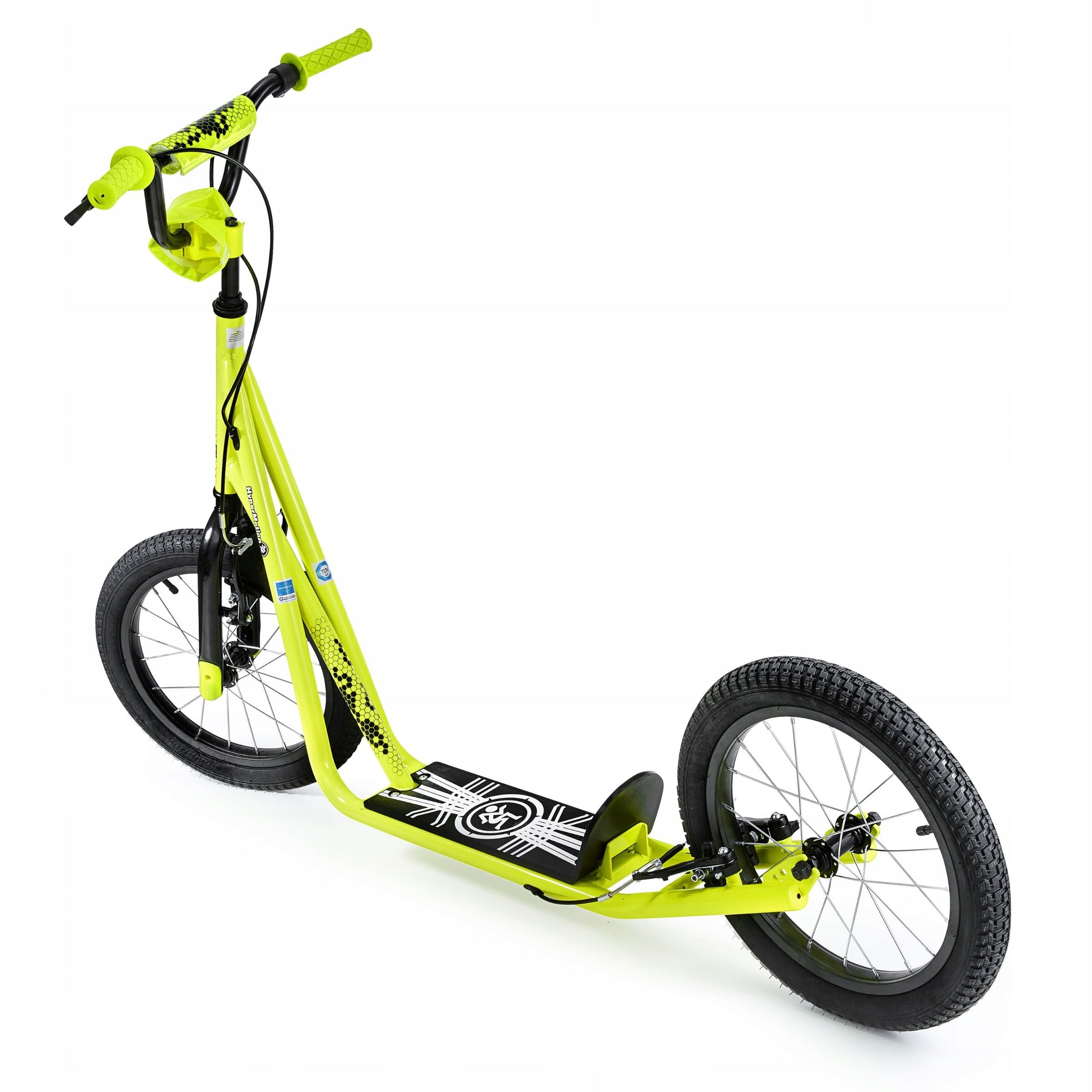 City scooter 16'' pumped wheels HyperMotion RUNKIE in yellow Color yellow