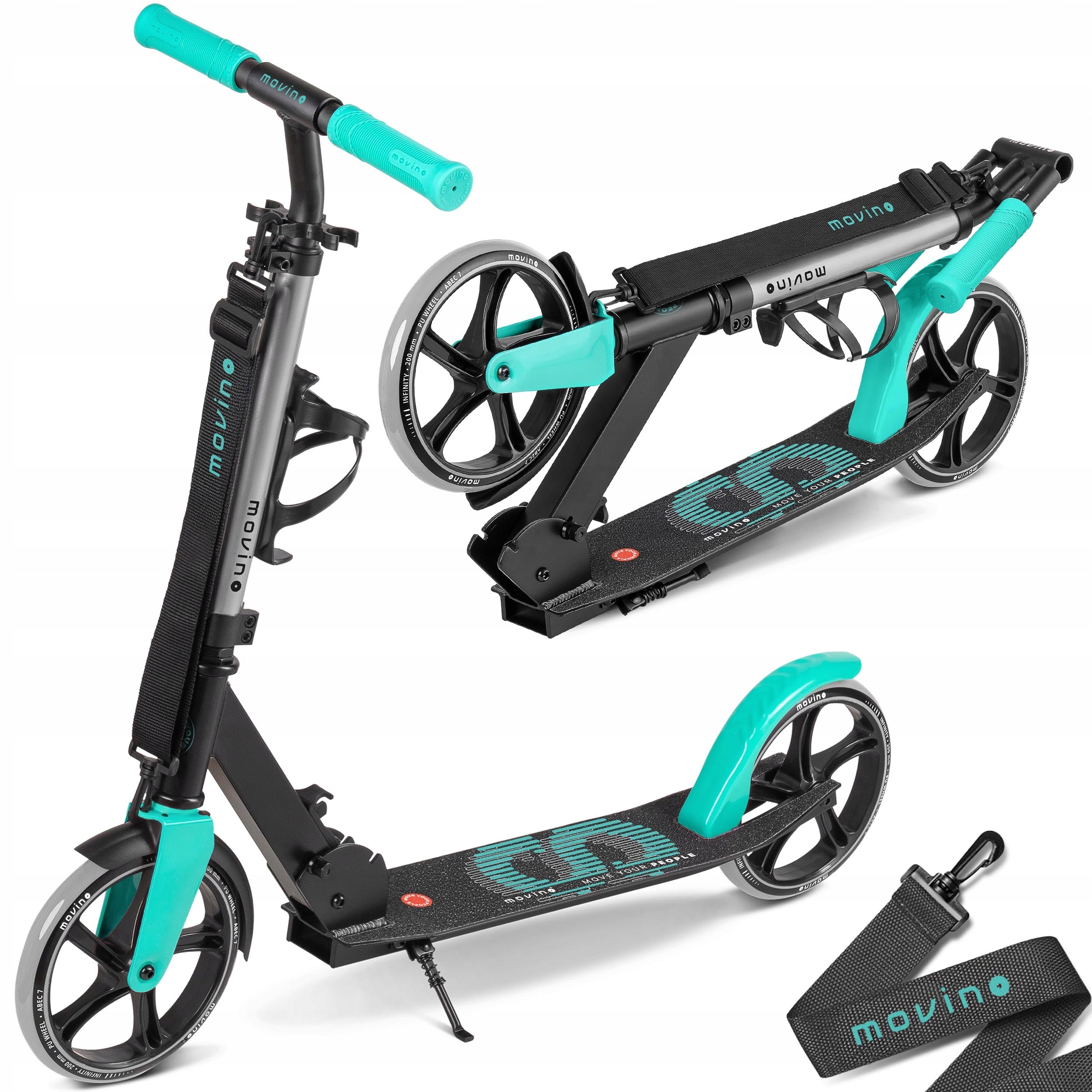 City scooter MOVINO INFINITY for children folding large