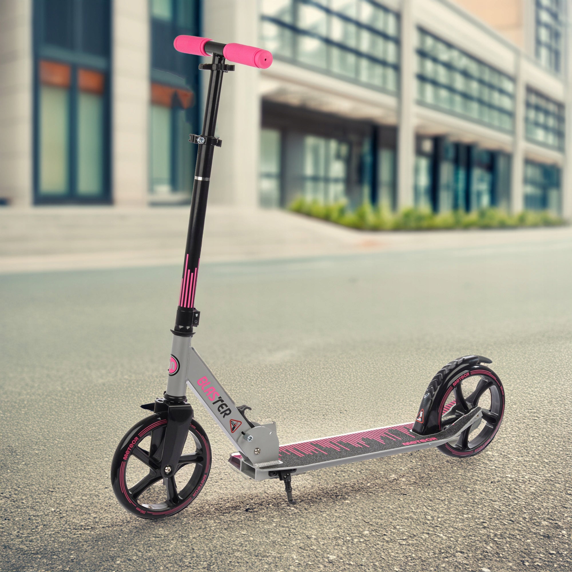 City scooter folding for children large wheels 200 mm Meteor Blaster Brake yes