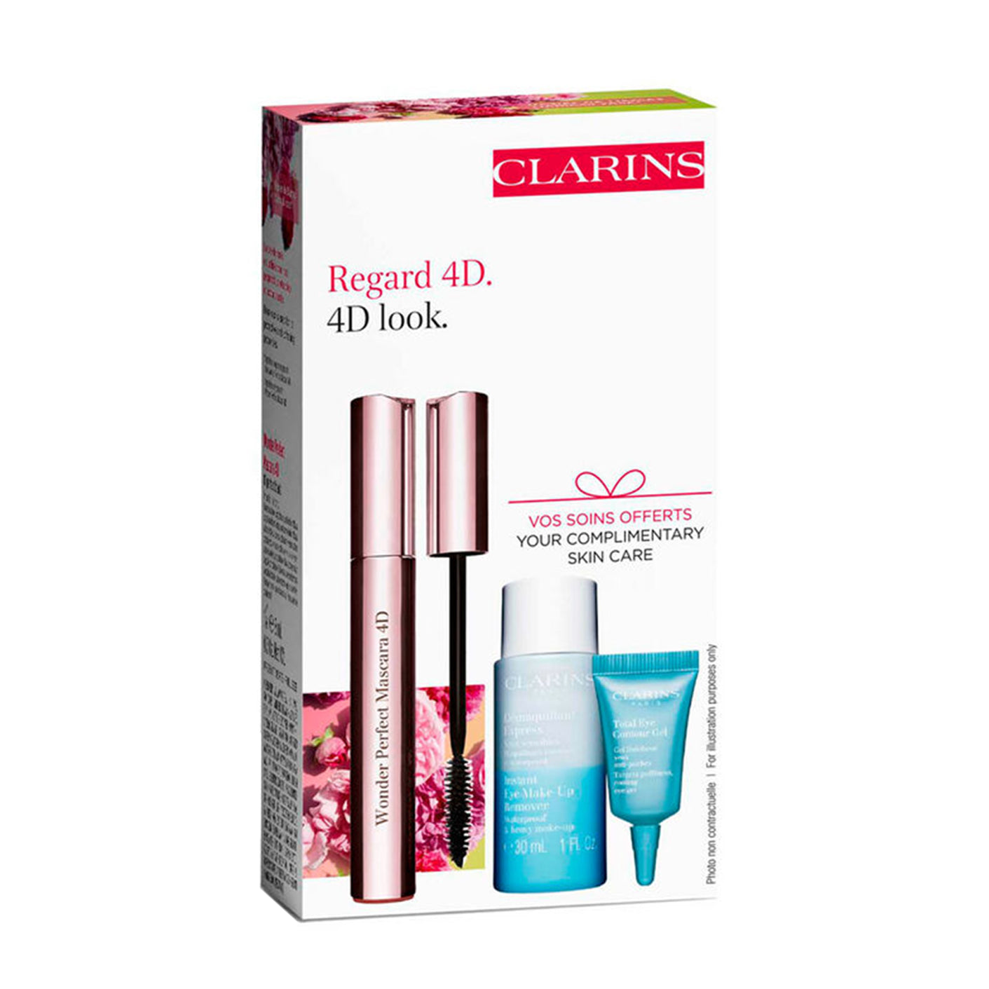 Dekoratyvinis akių priežiūros rinkinys Clarins Regard 4D, 1 vnt