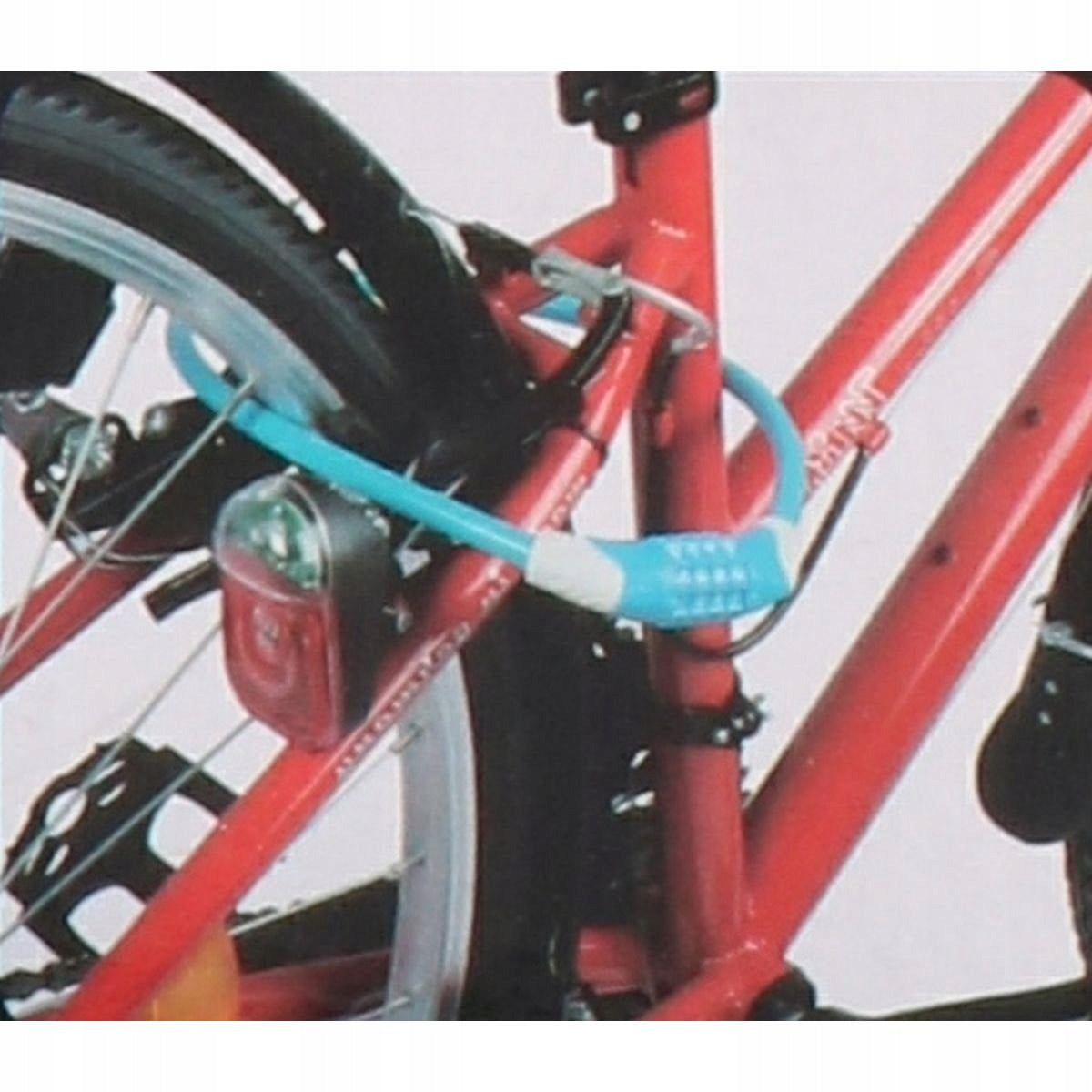 Clasp Bicycle Security DUNLOP Bicycle Lock Cable 65cm cipher Brand Dunlop