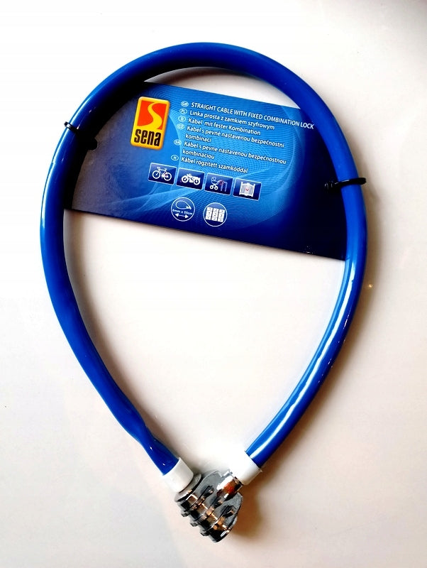 Classic CABLE Bicycle security for bicycles, motorcycles, SZYFR lock Brand Sena