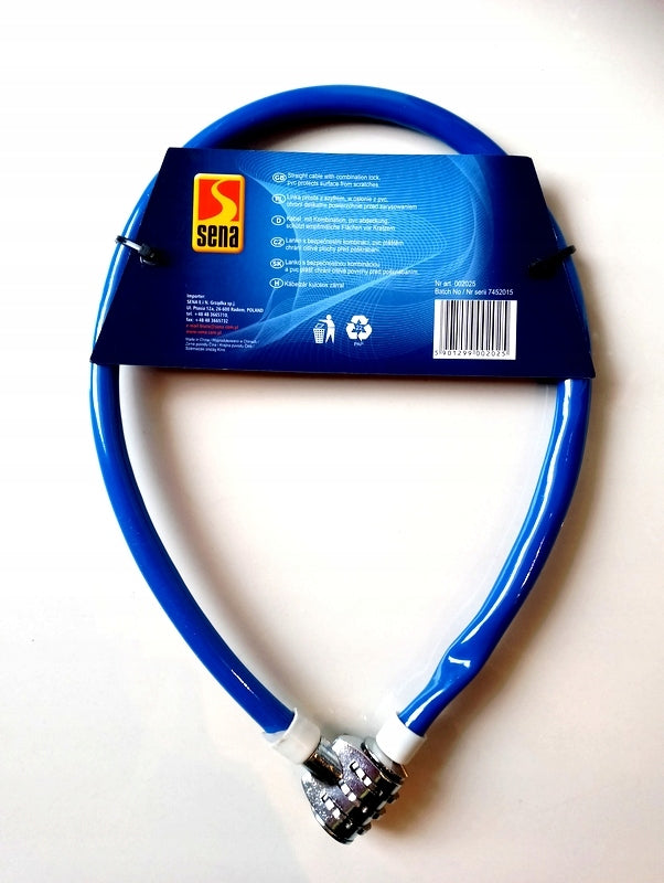 Classic CABLE Bicycle security for bicycles, motorcycles, SZYFR lock EAN (GTIN) 5901299002025