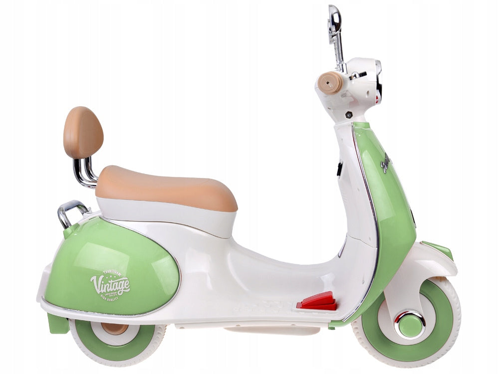 Classic Electric Battery Scooter for Baby PA0330 green Brand Jokomisiada