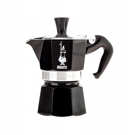 Classic aluminum coffee maker Bialetti Moka Express 1tz black Manufacturer code BIALETTI