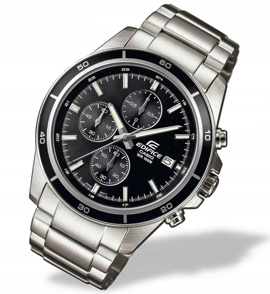 Classic men's watch CASIO EDIFICE Chronograph EFR-526D Packaging status original