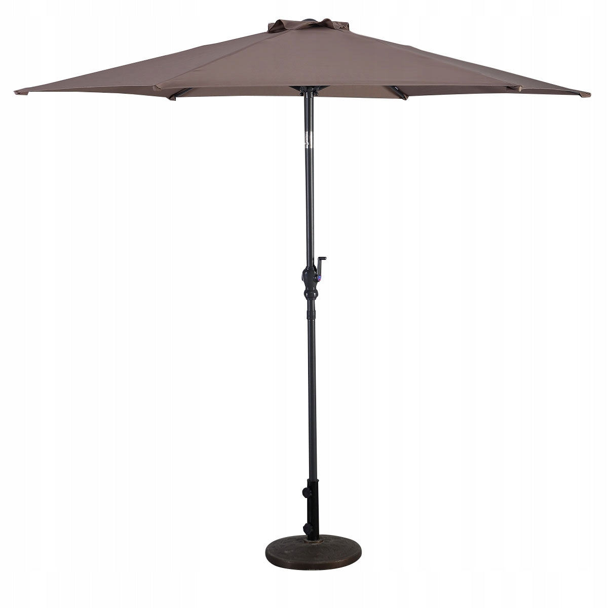 Classic umbrella Costway beige 270 x 235 cm Color beige