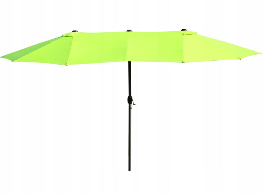 Classic umbrella Outsunny beige 460 x 240 cm green celadon EAN (GTIN) 4250871273904