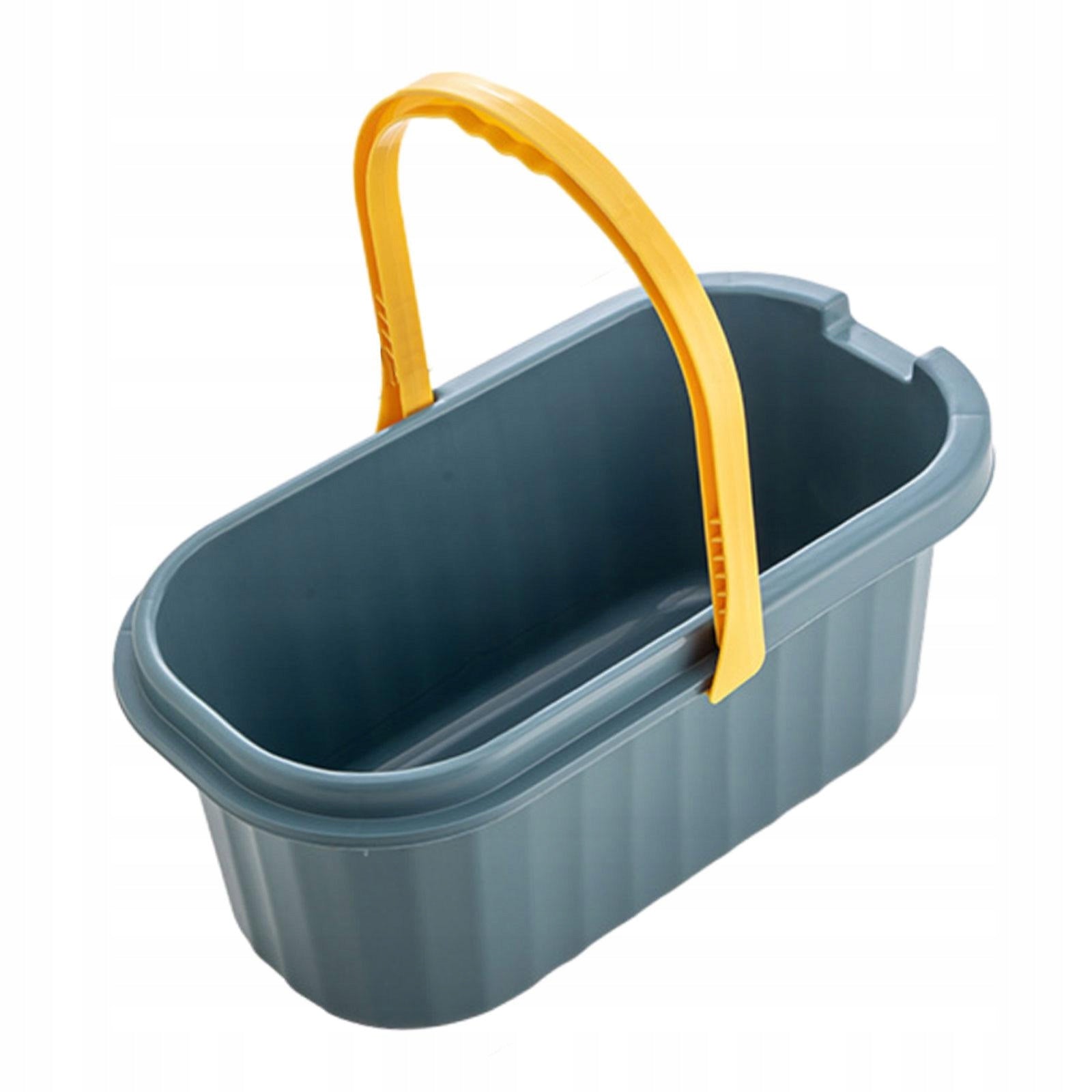 Cleaning Bucket Rectangular Water Bucket Multipurpose Mop Bucket S Blue Brand no brand