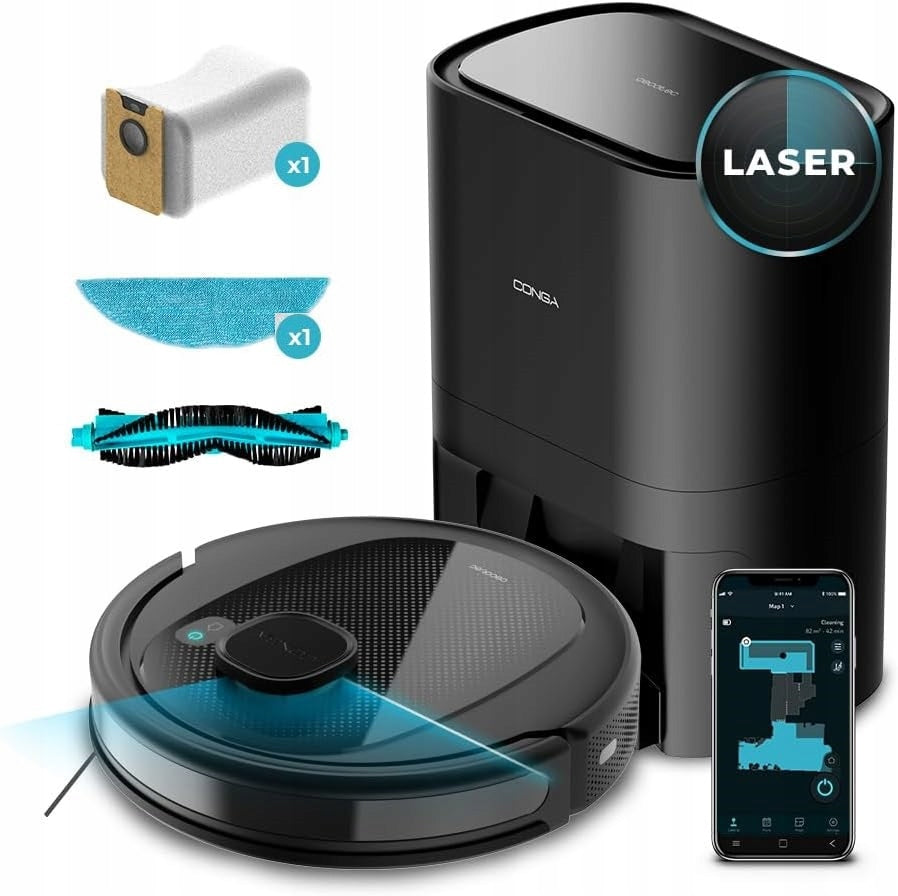 Cleaning Robot CECOTEC Conga 7490 Eternal Home with Cleaning Station