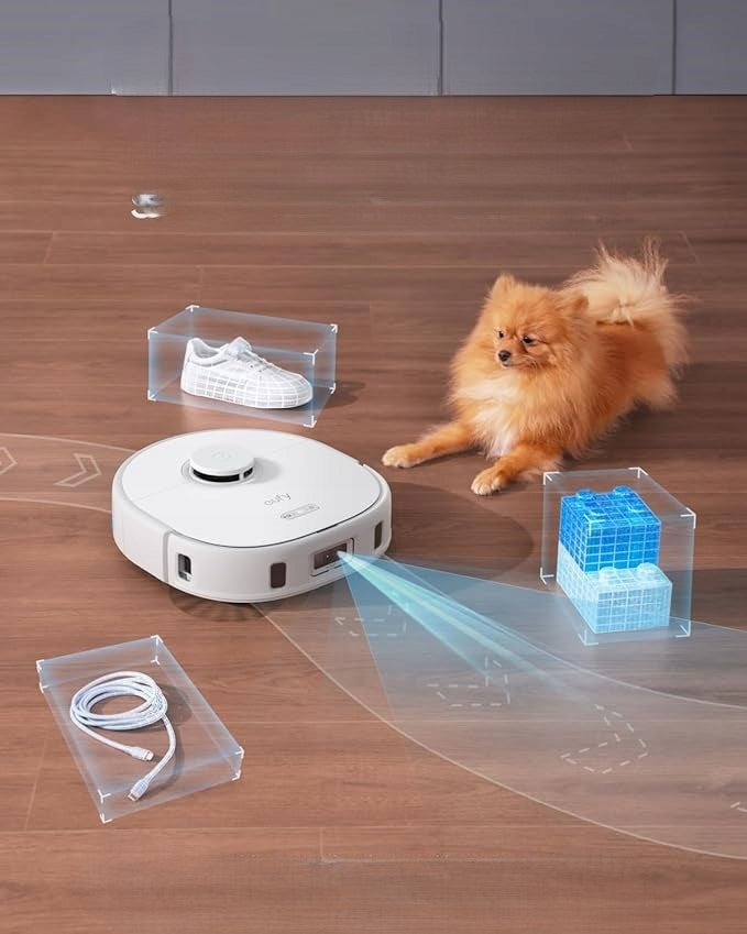 Cleaning Robot eufy RoboVac X10 Omni Mopping White Model RoboVac X10 Pro