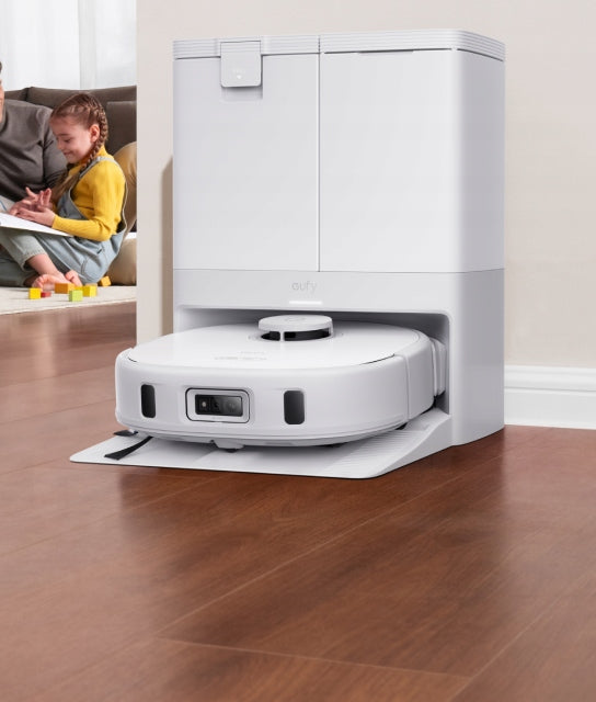Cleaning Robot eufy RoboVac X10 Omni Mopping White Wireless operating time 180 min