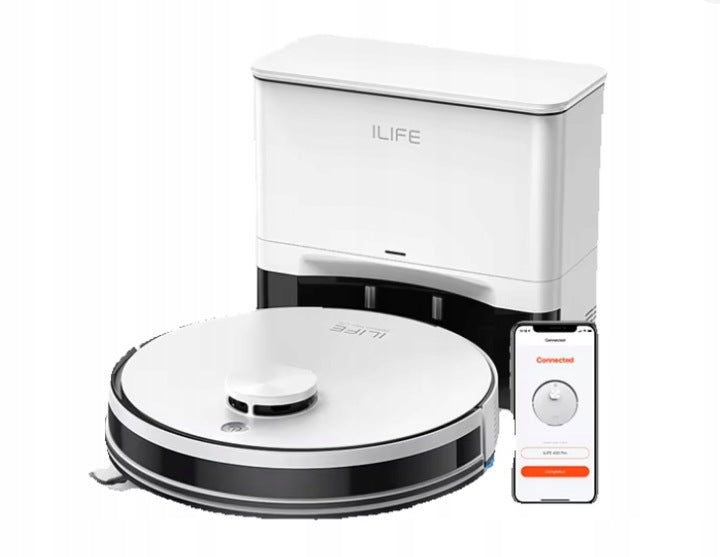 Cleaning Robot iLife A30 PRO LIDAR 5000Pa Mop Automatic White