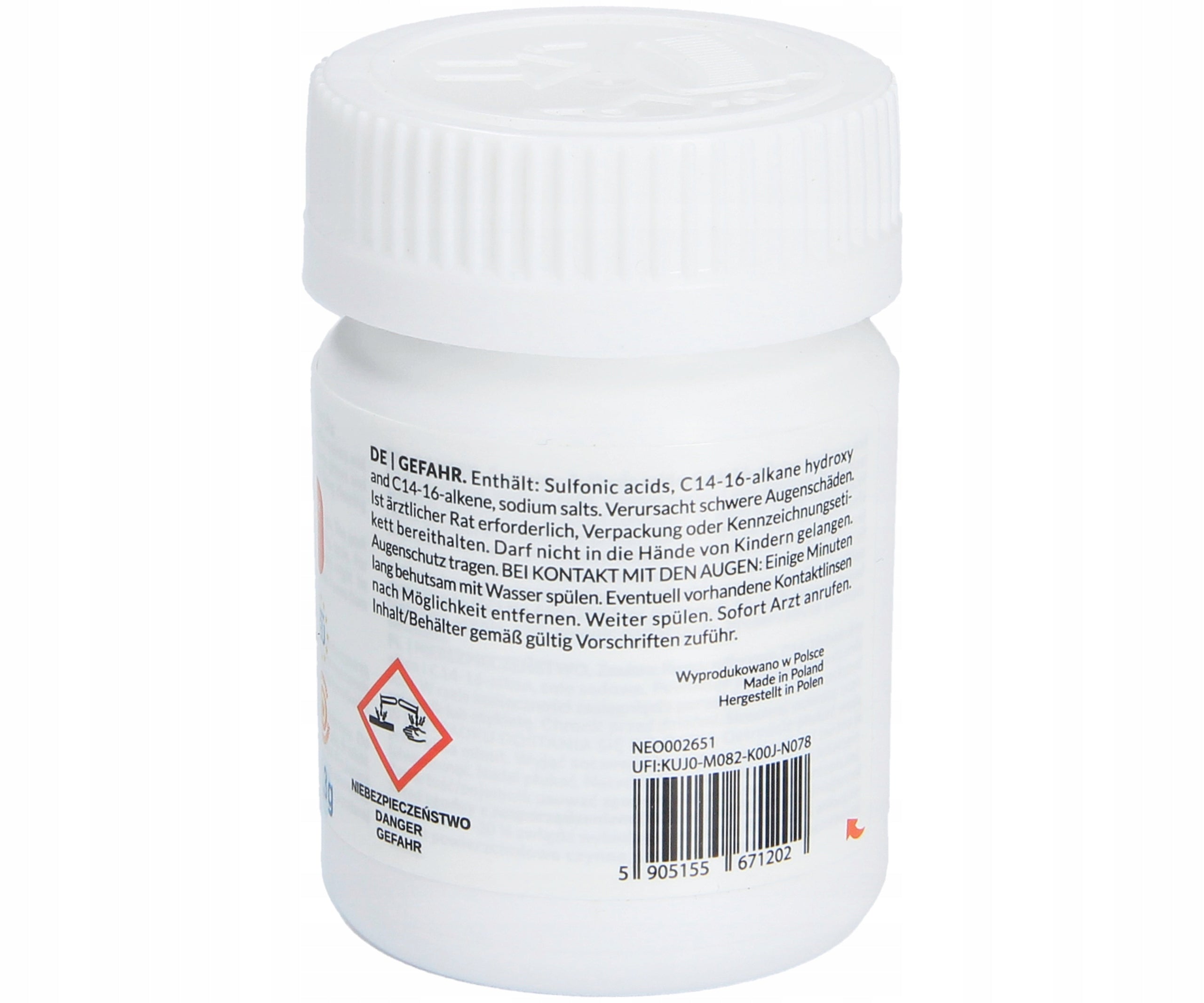 Cleaning and degreasing tablets for coffee machines 30pcs 1,3g NeoProfi Manufacturer code NEO002651