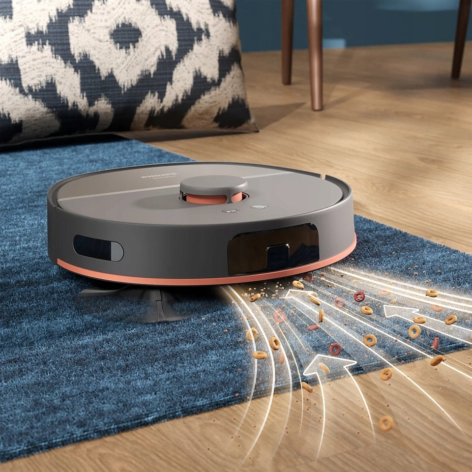 Cleaning and mopping robot Series 5000 Philips Aqua grey XU5000/10 Dominant color gray