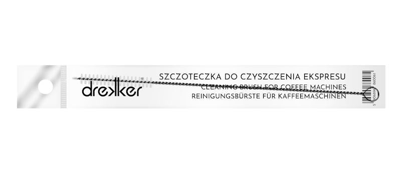 Cleaning brush for coffee machines Drekker Brush length 20 cm 1 piece Packaging status original