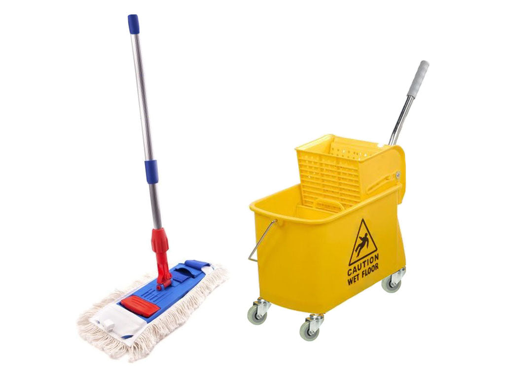 Cleaning kit CLEANING TROLLEY + MOP 40CM