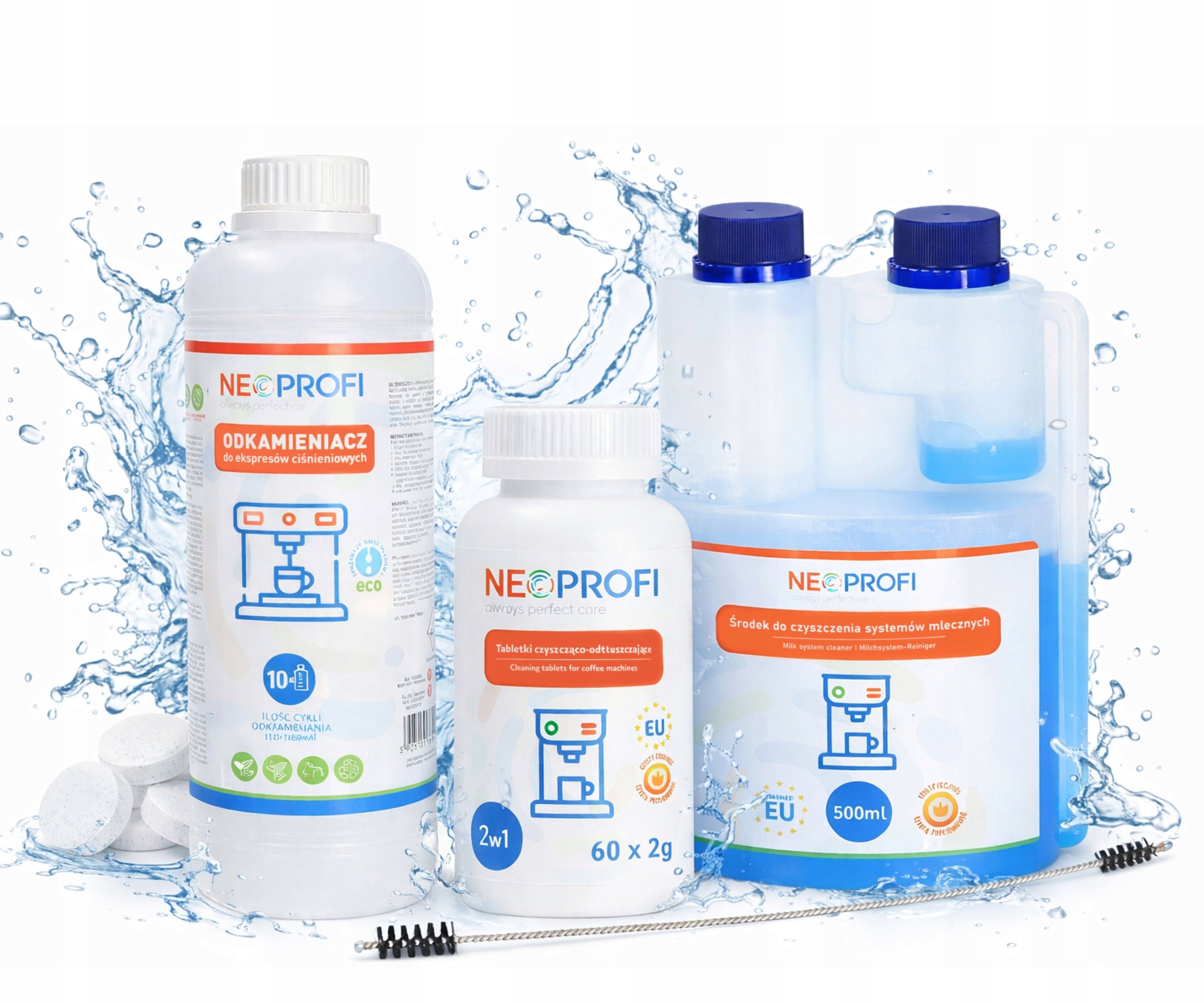 Cleaning products tablet descaler for coffee machine | NEOPROFI