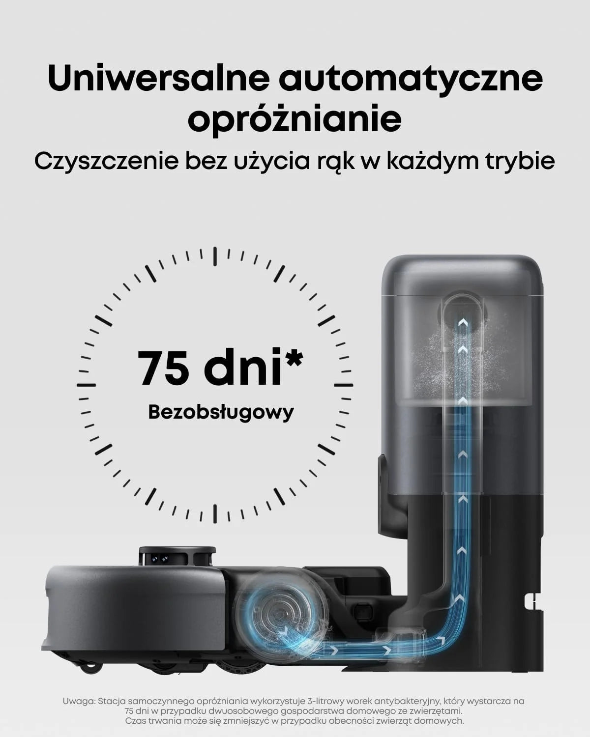 Cleaning robot Eufy E20 3 in 1 Manufacturer code T2070