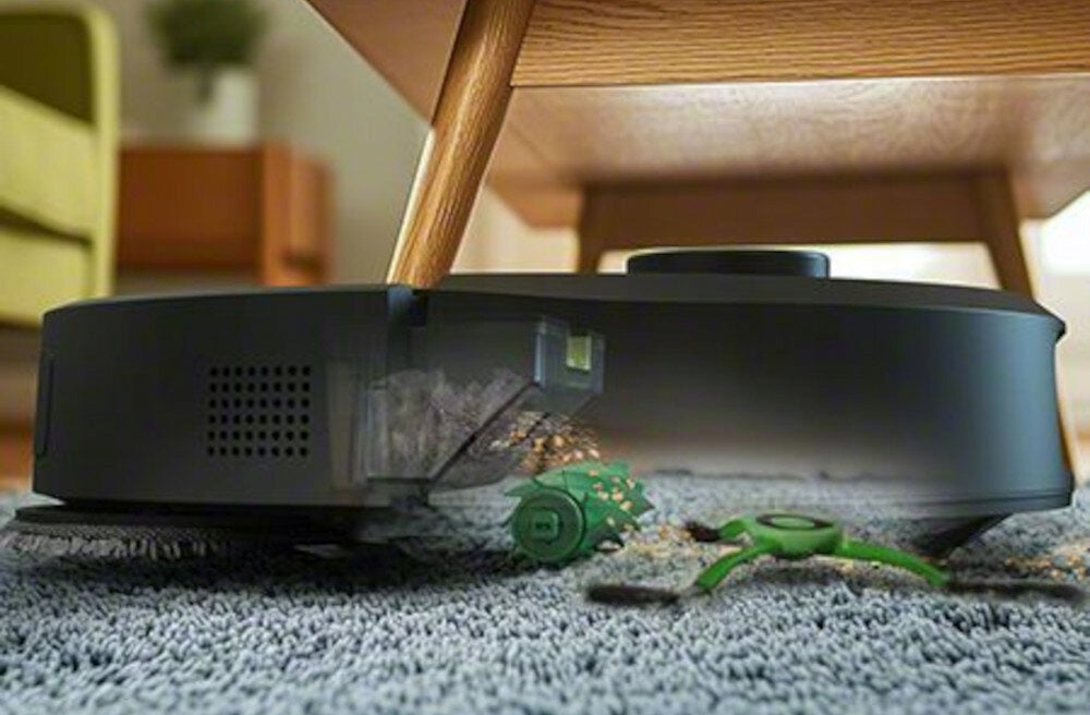 Cleaning robot IROBOT Roomba Plus 405 Combo Black Sensors anti-collision fringe and wires entanglement obstacles edge dirt stairs distances proximity ground offset overload