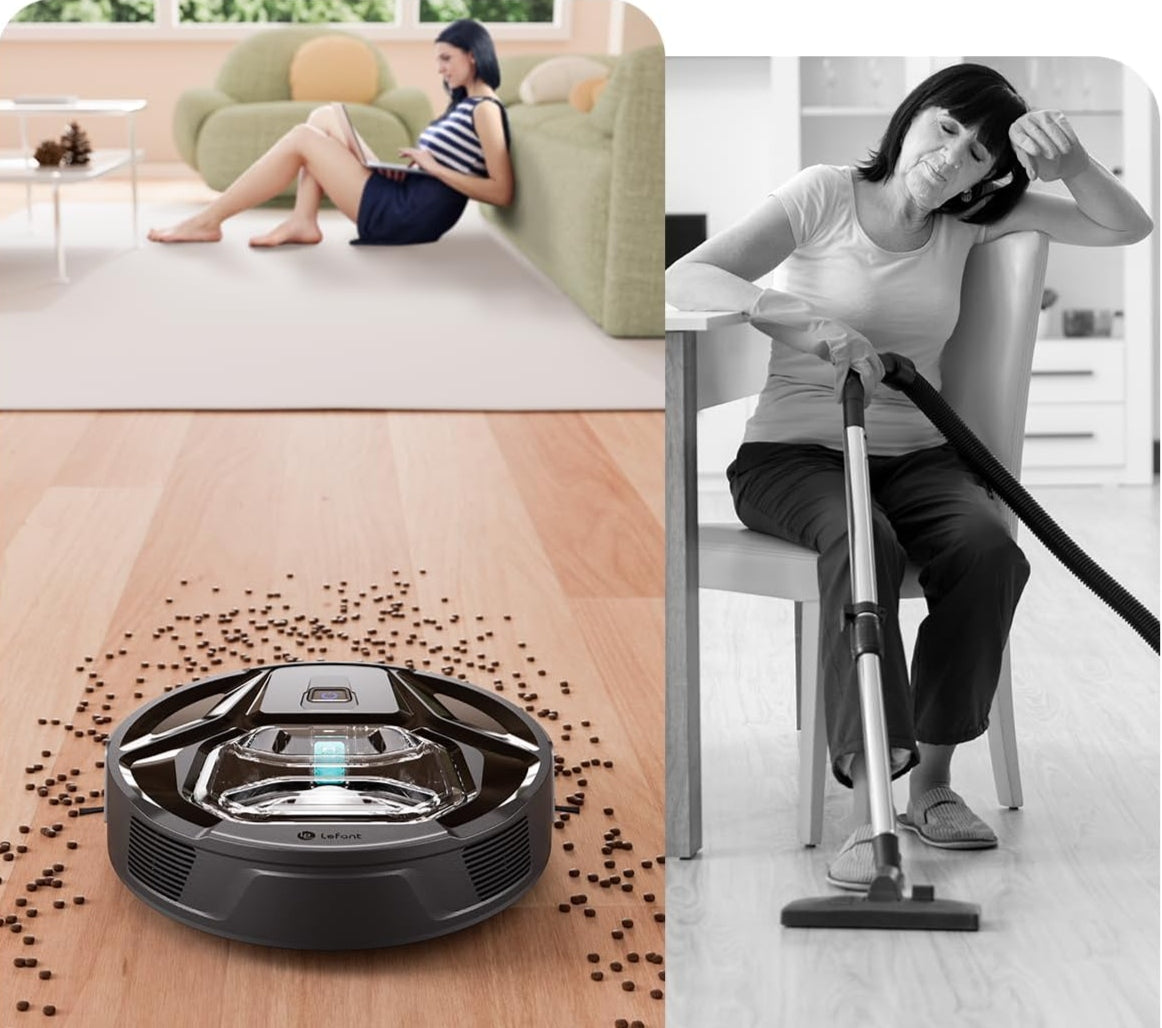 Cleaning robot Lefant M320 black Dominant color black