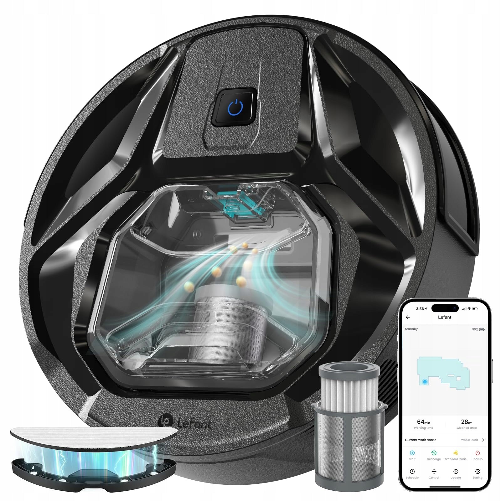 Cleaning robot Lefant M320 black